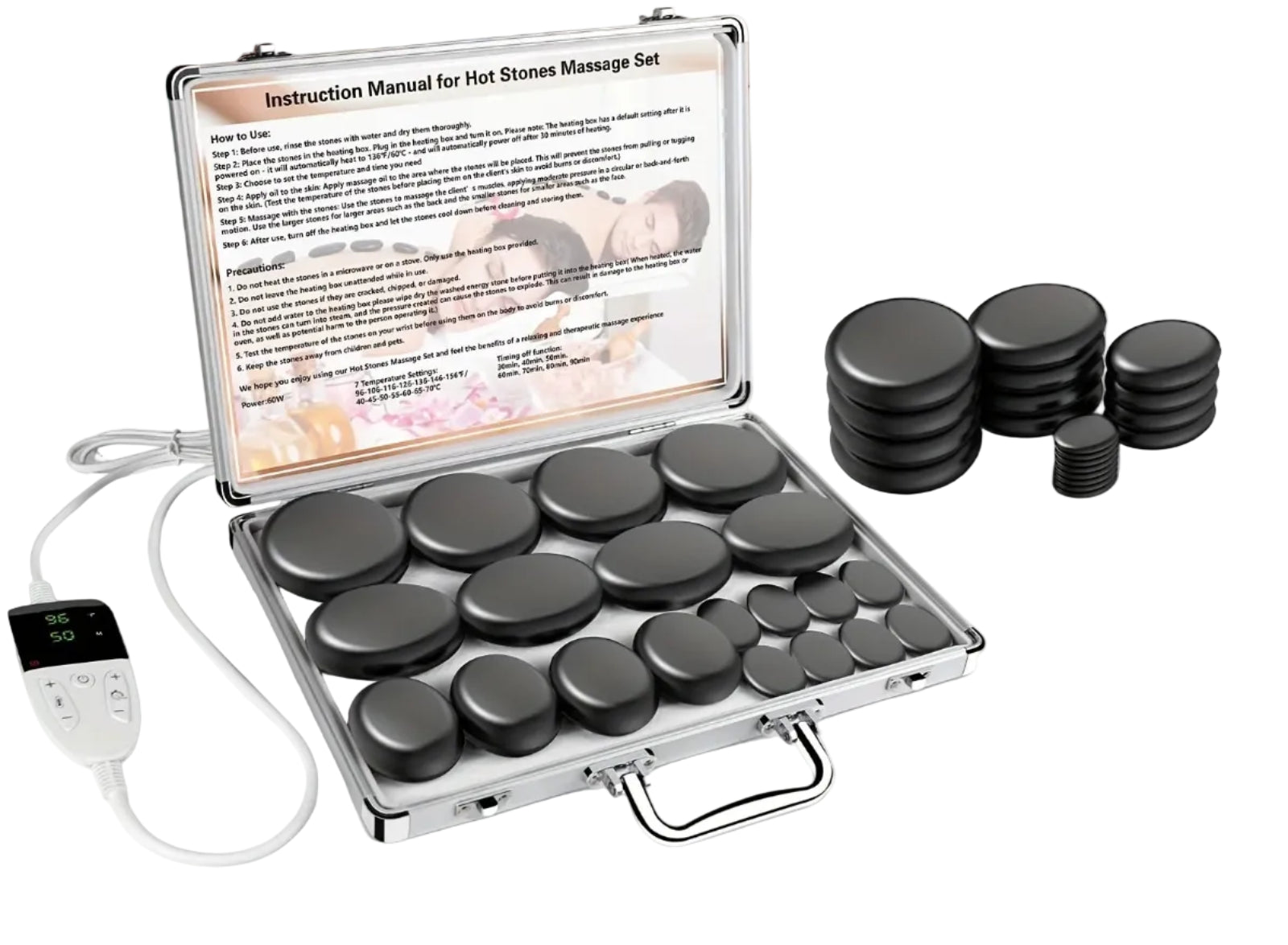 Pierre chaude de massage