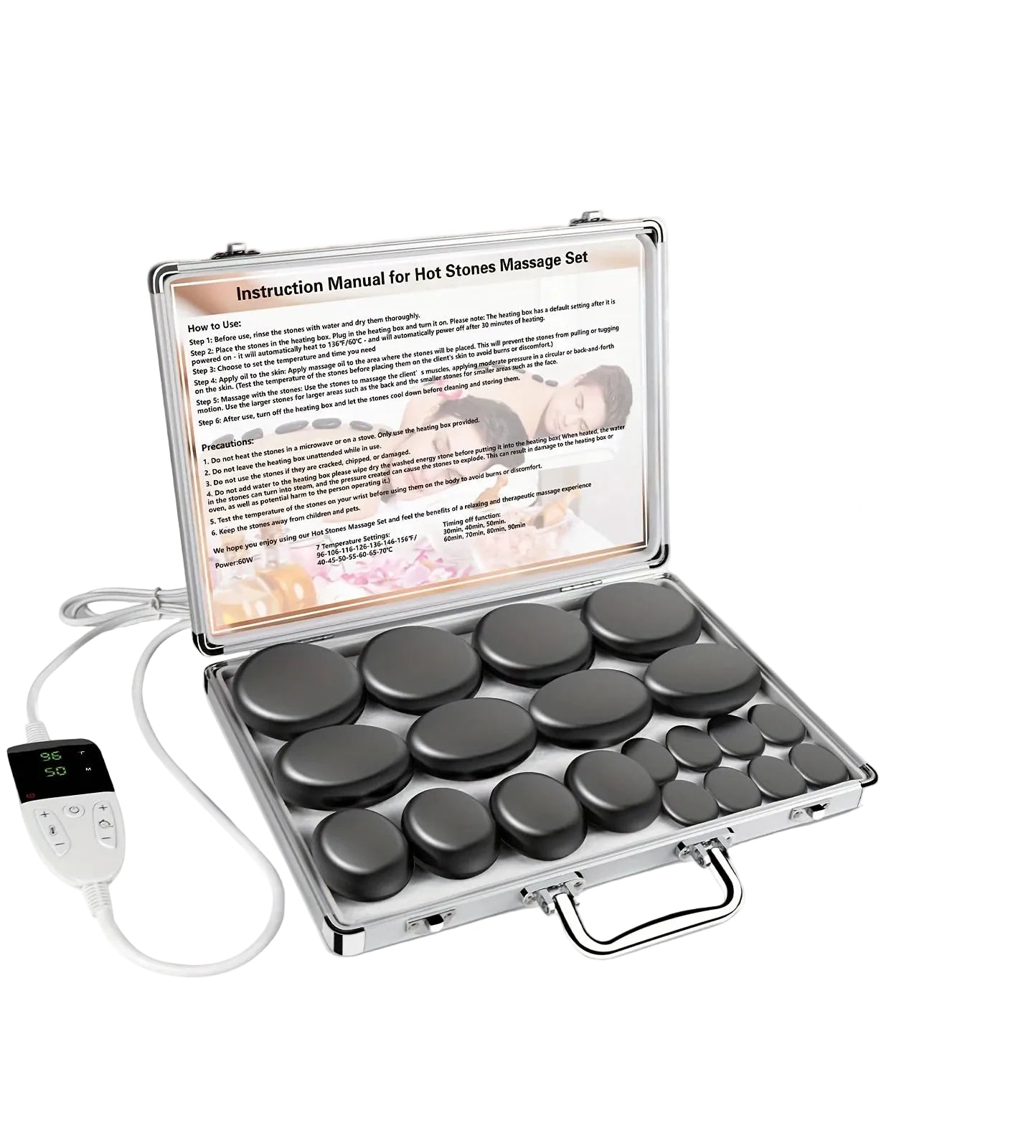 Pierre chaude de massage