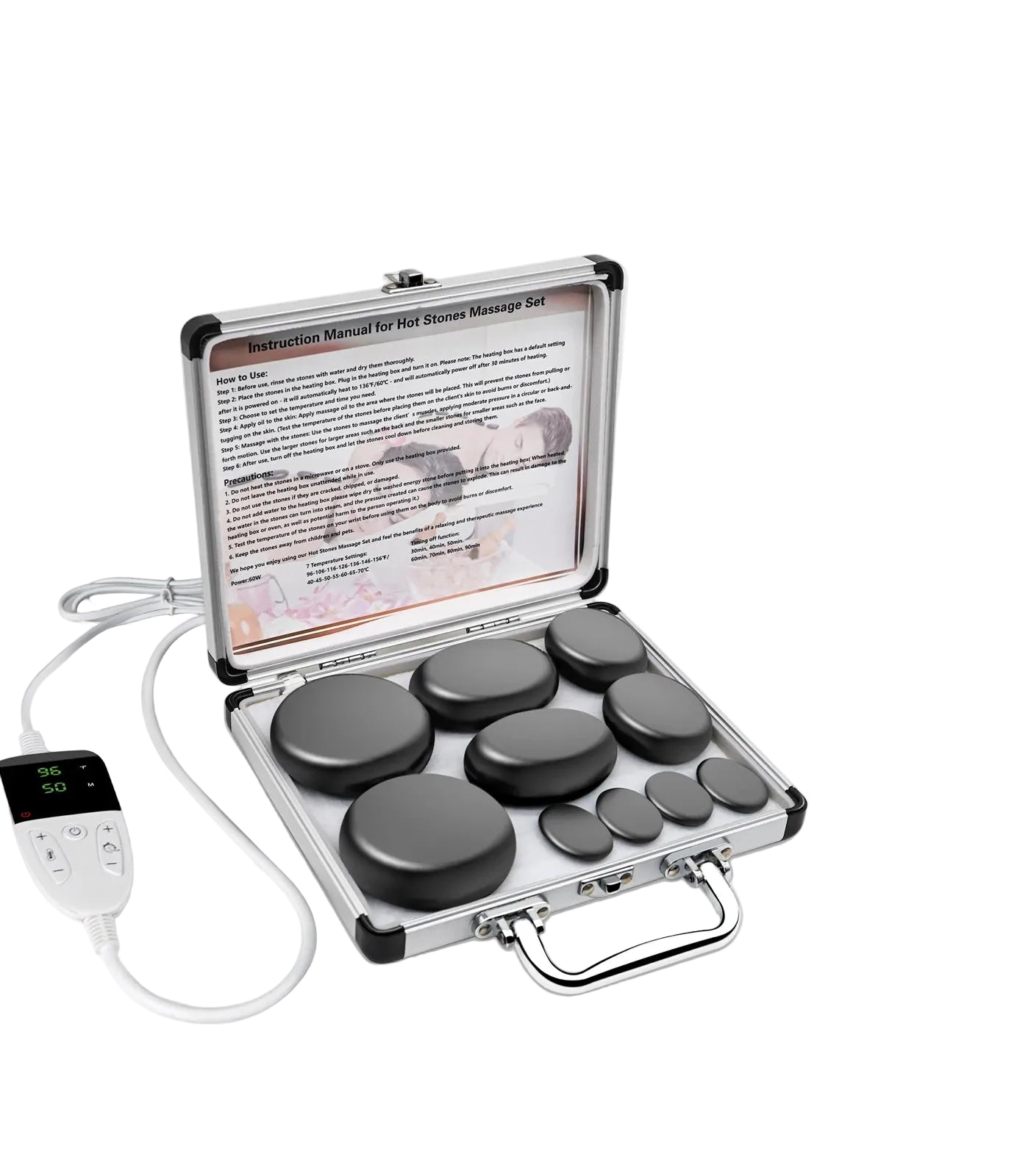 Pierre chaude de massage